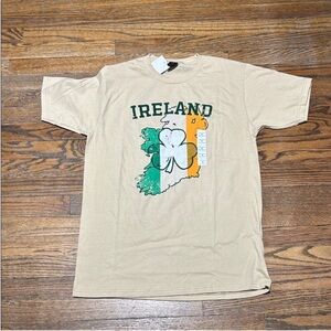 Ireland Graphic T-Shirt in Beige